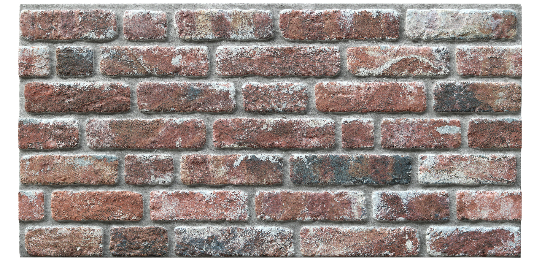 Wall panelling brick look 351-112